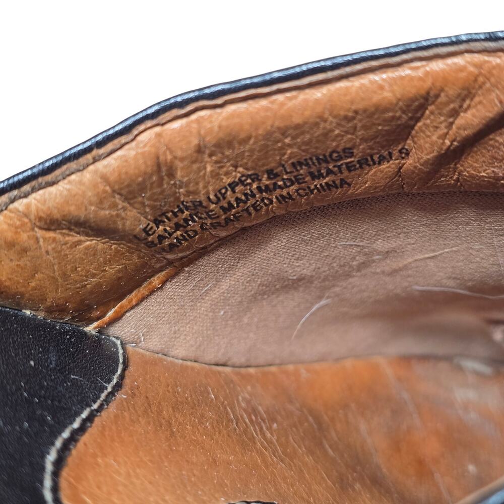 Born Black Leather Mules Women's Size 8 Great Condition Leather insoles - Picture 7 of 7